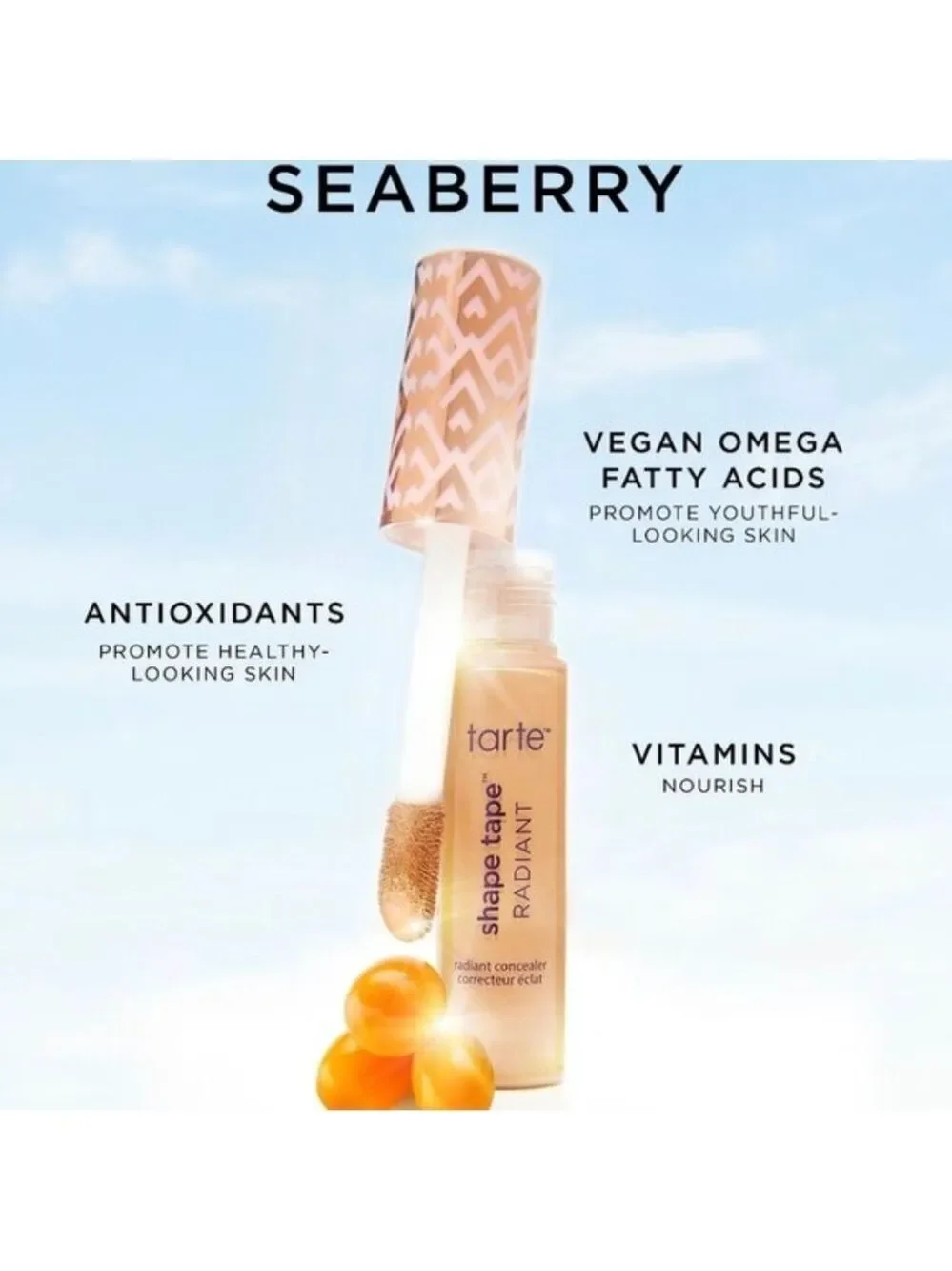 MINI Tarte Shape Tape Radiant Concealer: 36S Medium-Tan Sand